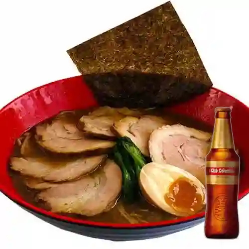 Combo Chashu Ramen + Club Colombia Dorada 330 ml