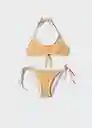 Bikini Girasol Ocre Talla 21 Mango Girl Mango