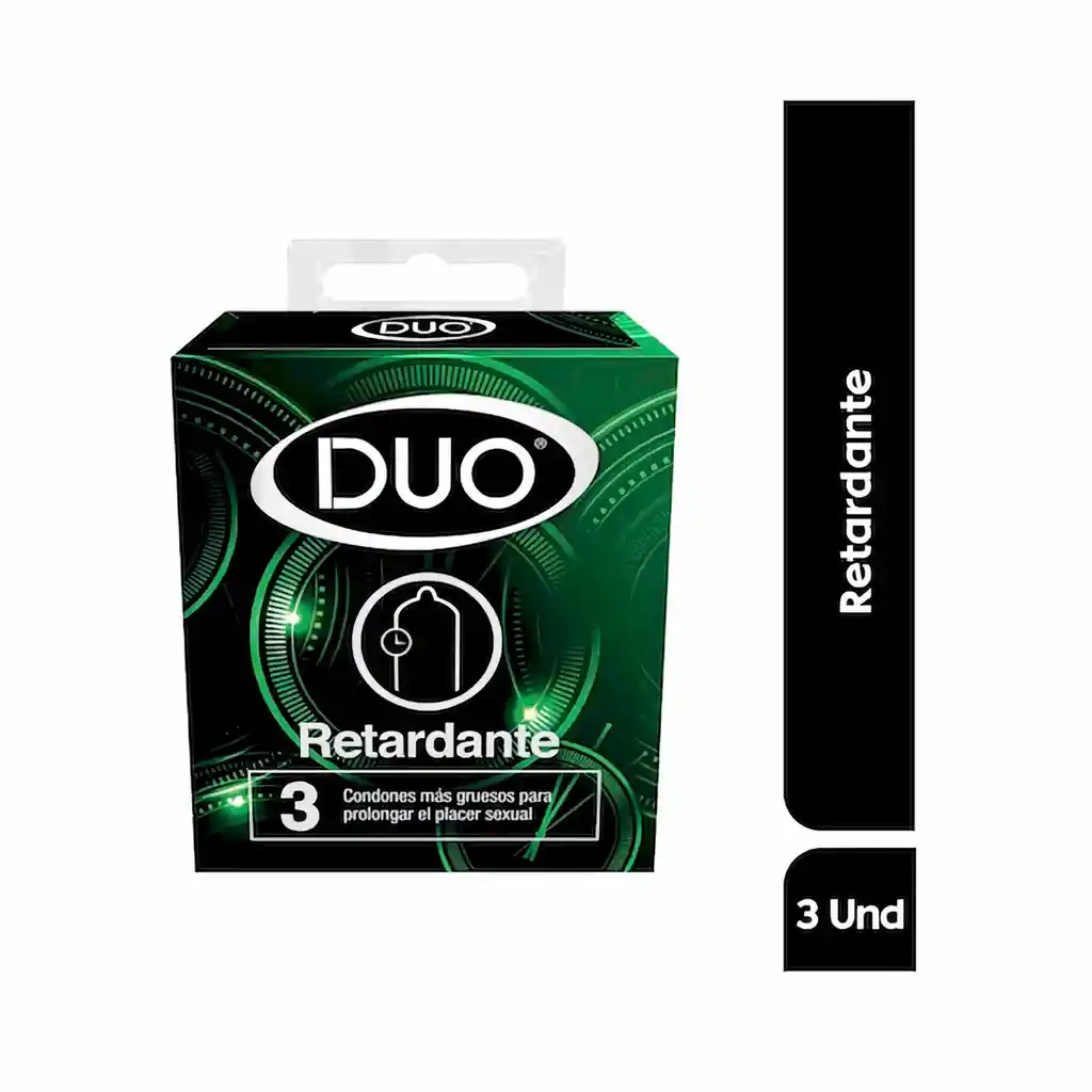 Duo Condón Retardante