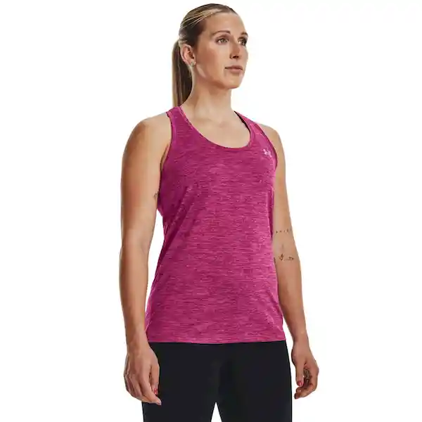 Under Armour Playera Sin Mangas Tech Tank Twist Mujer Rosado T-L