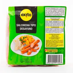  Salchicha Tipo Desayuno Exito 