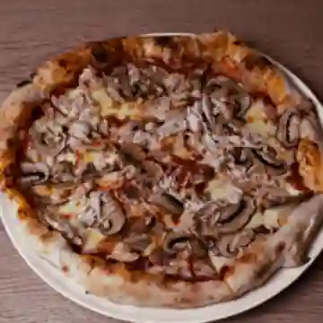 Pizza Personal Pollo E Funghi 
