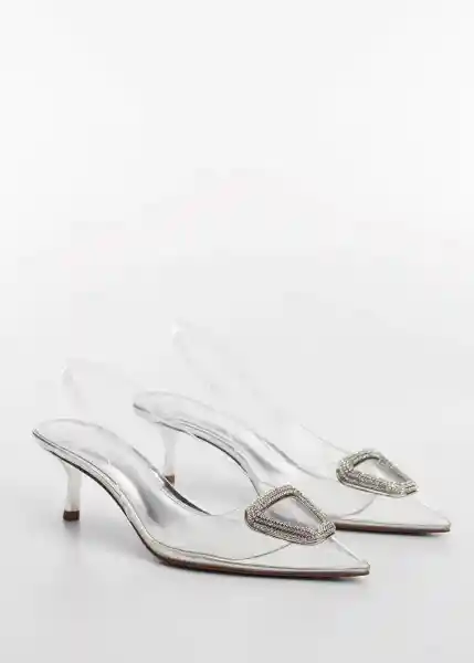 Zapatos Clear Nude Talla 42 Mujer Mango