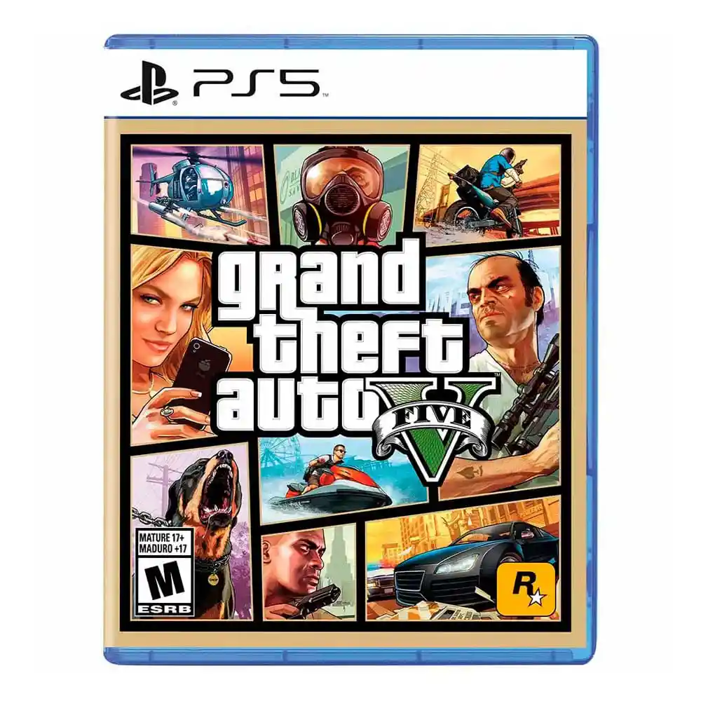 Videojuego Grand Theft Auto V Nuevo Playstation 5