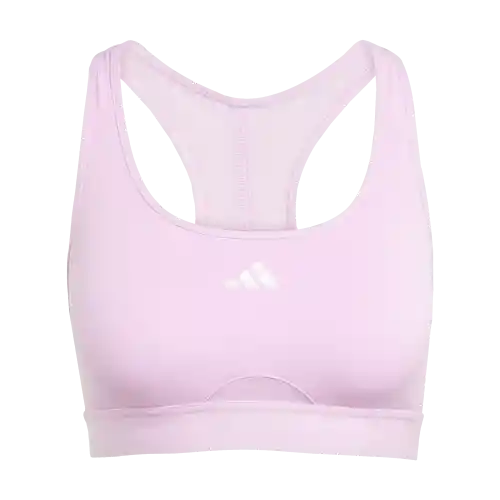 Adidas Top Pwrct Light Support Mujer Morado Talla M