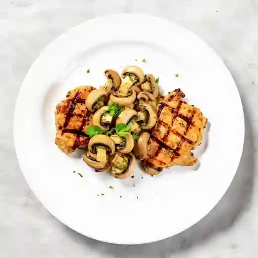 Pollo con Champiñón