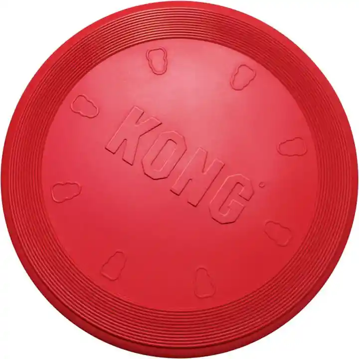 Kong Juguete Flyer Frisbee Color Rojo para Perro