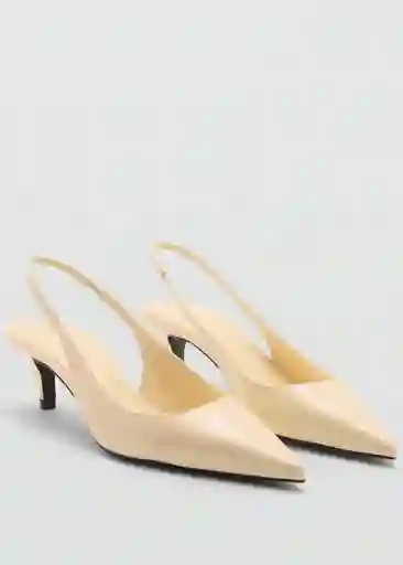 Zapatos Landa Amarillo Pastel Talla 38 Mujer Mango