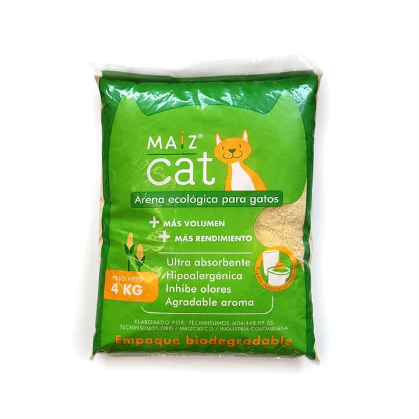 Maíz Cat Arena Ecológica para Gato 4 kg