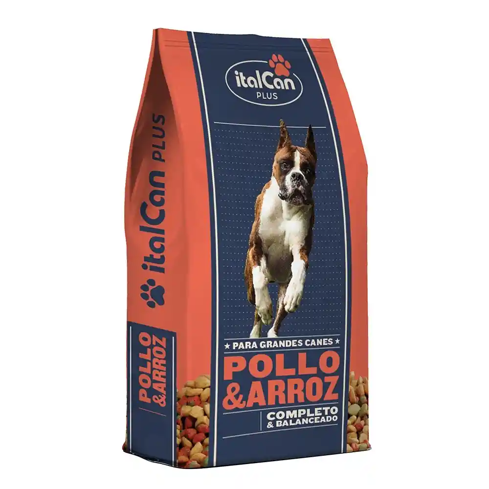 Italcan alimento Mascotas Pollo y arroz