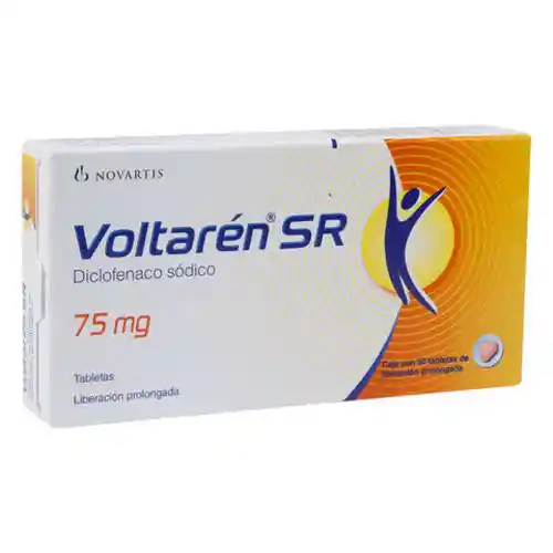 Voltaren Sr Tabletas Liberación Prolongada (75 mg)