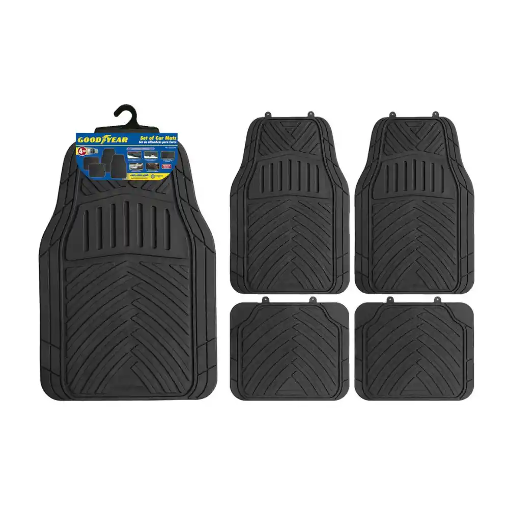 Set de Tapetes Para Carro Profundo X4 Piezas Goodyear 9912302450