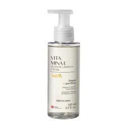 Óleo Limpiador Facial Vitamina e Botik