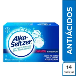 Alka-Seltzer (100 mg) 14 Tabletas