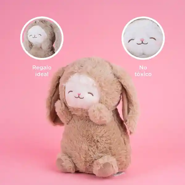 Peluche Lamb Baa Con Disfraz de Conejito 10In Mini Family Miniso