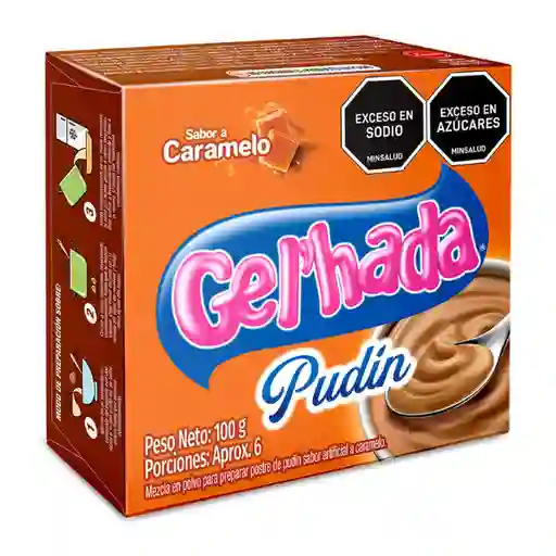 Gel Hada Pudin Sabor Caramelo