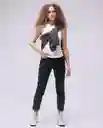  Camiseta Mujer Crudo Talla Xl 600D005 AMERICANINO 