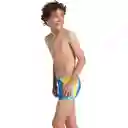 Pantaloneta de Baño Aquashort Punch Palm Junior Masculino Azul-10