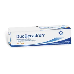 Duo Decadron Suspensión Inyectable (8 mg/2 mg) 