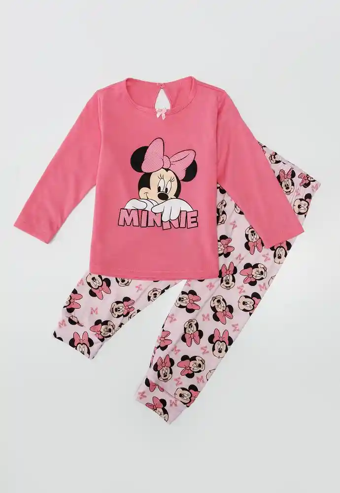 Pijama Dos Piezas 0/3 Meses-rosado