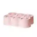 Miniso Molde Para Cubos de Hielo Con 6 Espacios Rosa
