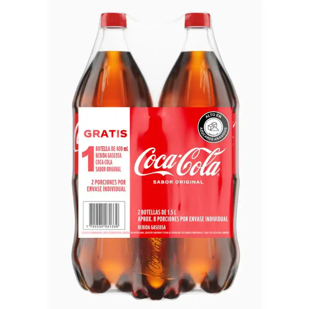 Duo Gaseosa + Gts Coca Cola