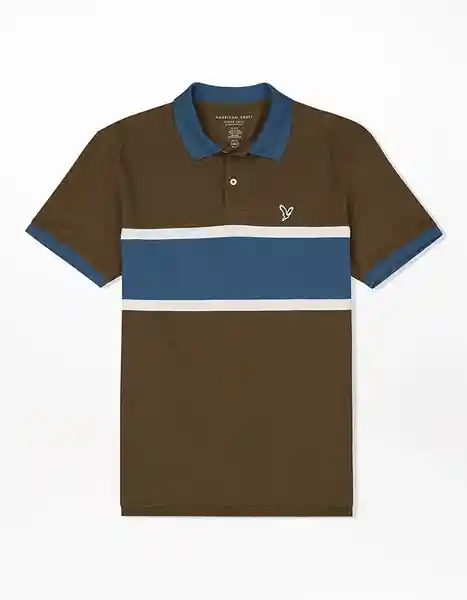 Polo Hombre Verde Talla X-Small American Eagle 51659214