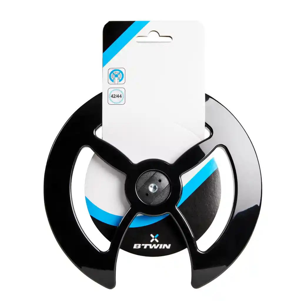 Protector Para Pedalier Bicicleta 42 a 44 Dientes - Negro