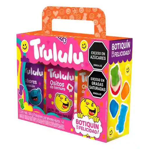 Gomas Trululu Recubrimiento Confitado Frutal (300 Gr)