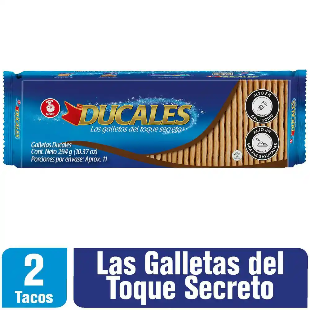Ducales Galletas Saladas y Dulces