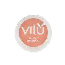 Vitu Rubor Compacto Con Vitamina E Tono Lichi #2