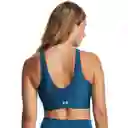 Under Armour Top Infinity Pintuck Mid Mujer Azul SM 1376883-426