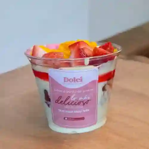 Mango-fresa con Crema Dolci 9 Onzas