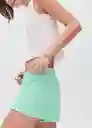 Short Fluorp Verde Talla 22 Teen Niñas Mango