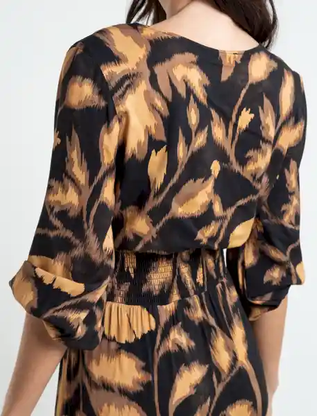  Vestido Ori Mujer Negro Puro Ultraoscuro Talla L Naf-Naf 