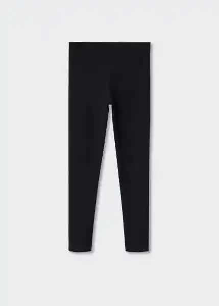 Leggings Elio Negro Talla 05 Niñas Mango