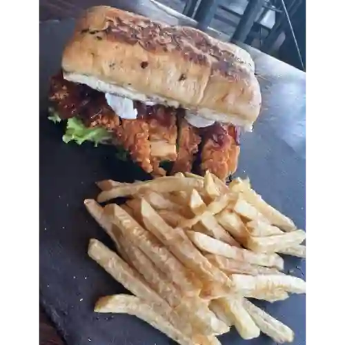 Sandwich Pollo Caprese