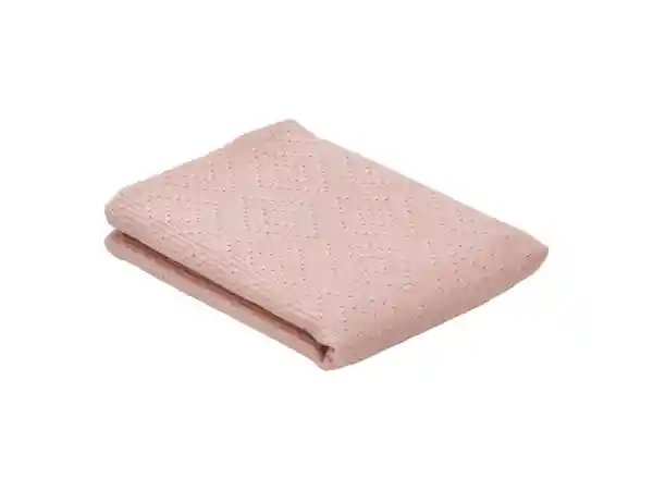 Funda de Cojín Cotton Textil Rosa Casaideas