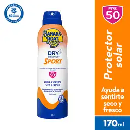 Banana Boat Protector Solar 50+ Dry Balance Sport en Spray