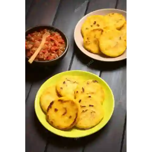 Arepas Mi Tierra Hogao y Guacamole X5
