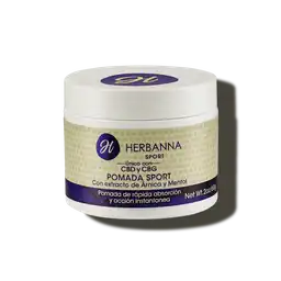 Herbanna Pomada Sport con Extracto de Árnica y Mentol 