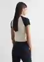 Camiseta Insti Celeste Talla 20 Teen Niñas Mango
