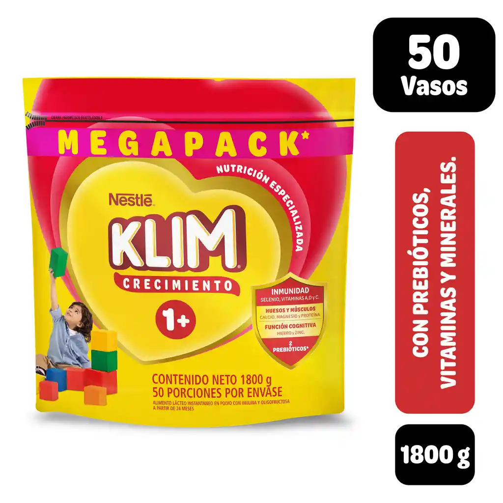 KLIM 1+ MegaPack 6x1800g CO