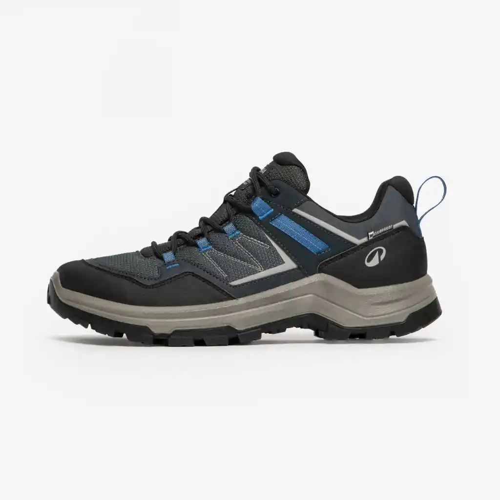 Tenis Senderismo Impermeables Hombre Mh100 Azul