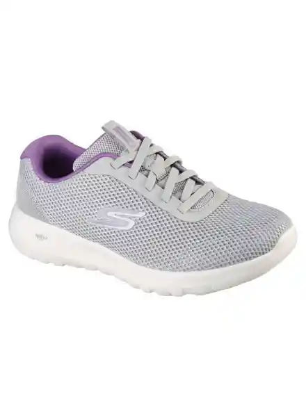 Skechers Tenis Mujer Go Walk Gris Talla 6