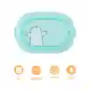 Contenedor de Alimentos de Doble Capa Polar we Bare Aqua Miniso