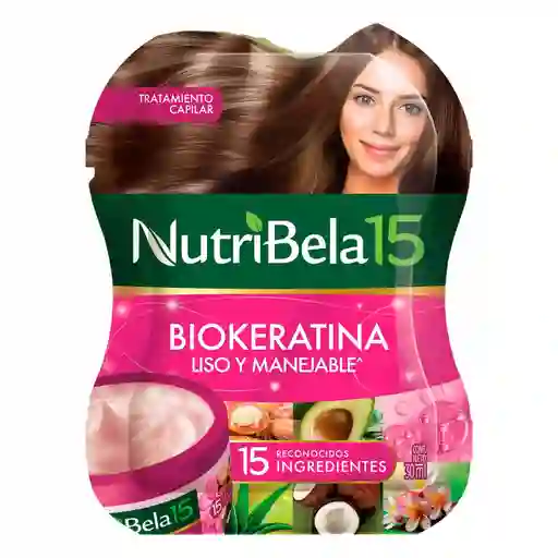 Tratamiento Nutribela Capilar Biokeratina (30 Ml)