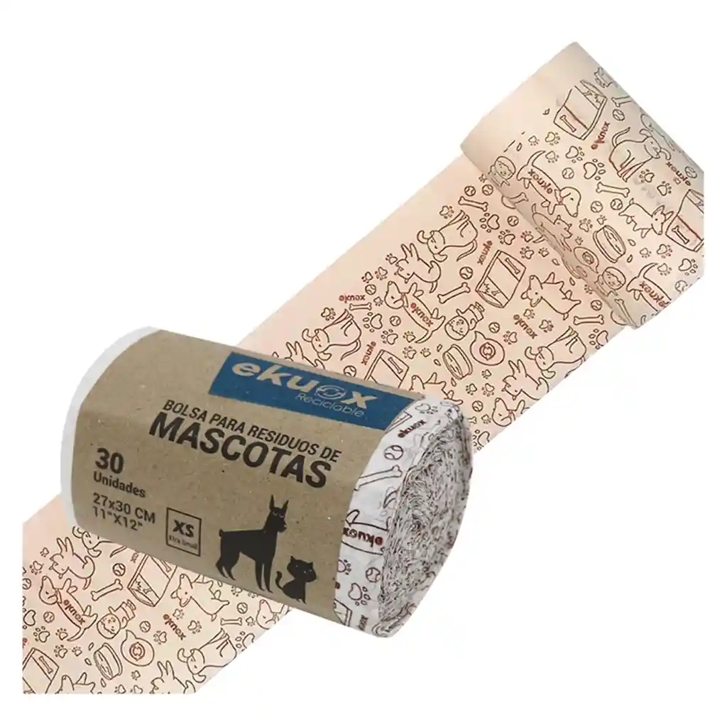 Ekuox Bolsa Para Residuos de Mascotas