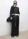 Chaqueta Sandy Negro Talla S Mujer Mango