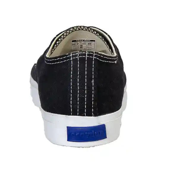 Croydon Tenis Royal lo Cut Para Hombre Negro Talla 27